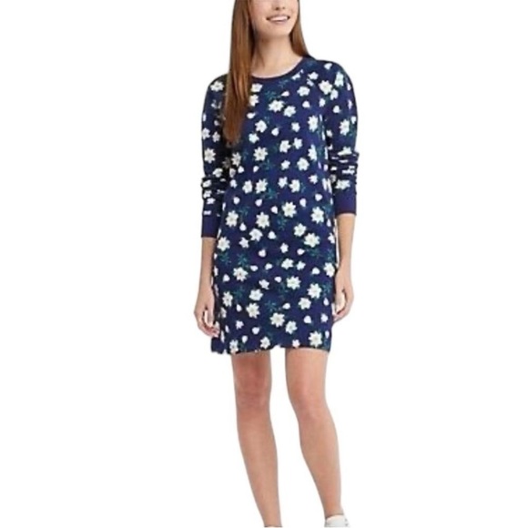 Draper James Natalie Sweatshirt Dress in Magnolia Cotton Size 1x - Picture 2 of 8